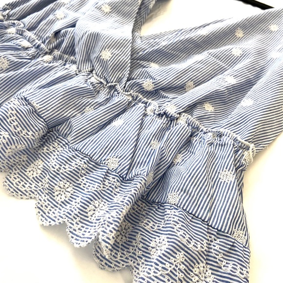 Forever 21+ Sleeveless Ruffle Crop Top 1x - Picture 3 of 5